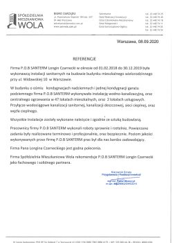 REFERĘCJI SM WOLA WIDAWSKA 10-1